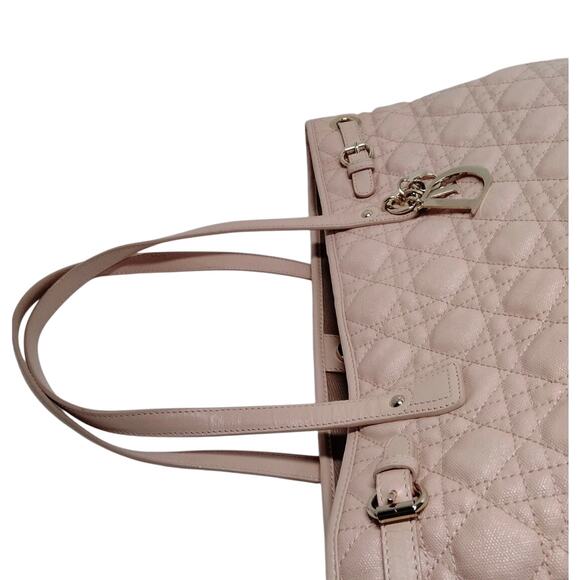 Christian Dior Panarea Tote Coated Pink Canvas - Picture 4 of 8